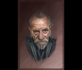 Illustration of an Old Man