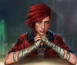 Fan Art of Vi from Arcane